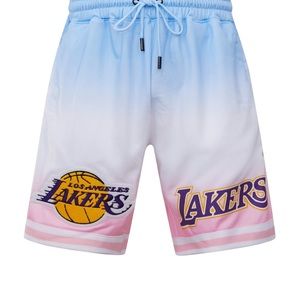 NBA LOS ANGELES LAKERS LOGO PRO TEAM MEN'S OMBRÉ SHORT